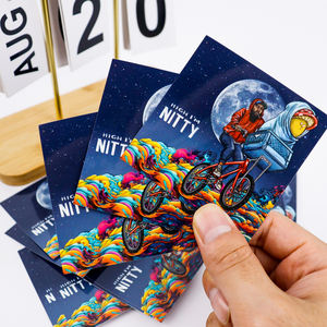 Custom Logo Gedrukt Full Color Design Bedankt Briefkaarten Ansichtkaarten Promotie Zakelijke Bedankkaarten - Product Image 1