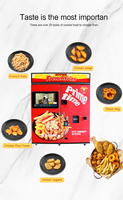 Máquina Expendedora de Papas Fritas con Monitoreo Remoto, Múltiples Opciones de Pago, Pantalla de 32 Pulgadas, Capacidad para 120 Chips, en Venta