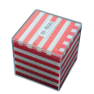 [Rouge et Blanc] Blocs de comptage multicouches J20529, Dispositif de démonstration des unités de volume et de capacité (Décimètre, Centimètre, Cubique) - Product Image 2