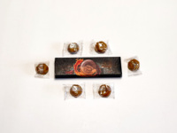 Meilleures ventes VIP Dragon Candy Boîtes en carton ondulé Rhino VVIP Emballages UV Miel Rhino Choco
