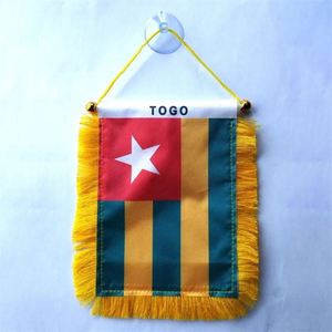 ธงสามเหลี่ยมขนาดเล็ก 10x15 ซม. สำหรับตกแต่งรถยนต์ ผลิตตามสั่งสำหรับทุกประเทศ - Product Image 6