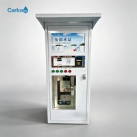 Distributeur d'eau automatique 24/7 sans personnel, compatible OEM et ODM, avec corps métallique, pour immeubles de bureaux
