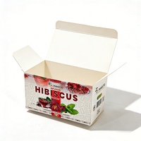 Cajas Plegables de Papel Kraft Reciclado para Empaque de Té, Laminado Mate, Regalos de Sushi, Logotipo Personalizado, Papas Fritas, Comida para Bebés