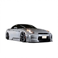 Nouveau 2007-2025 pour GTR R35 KR-style pare-chocs avant lèvre jupes latérales garde-boue passages de roue arrière pare-chocs arrière diffuseur Kit de carrosserie