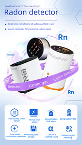 Détecteur <span class=keywords><strong>de</strong></span> <span class=keywords><strong>gaz</strong></span> <span class=keywords><strong>radon</strong></span> RM-75 Aikesi, surveillance <span class=keywords><strong>du</strong></span> <span class=keywords><strong>radon</strong></span> radioactif, <span class=keywords><strong>mesure</strong></span> <span class=keywords><strong>de</strong></span> la concentration <span class=keywords><strong>de</strong></span> <span class=keywords><strong>gaz</strong></span> <span class=keywords><strong>radon</strong></span> intérieur Rn - Product Image 4