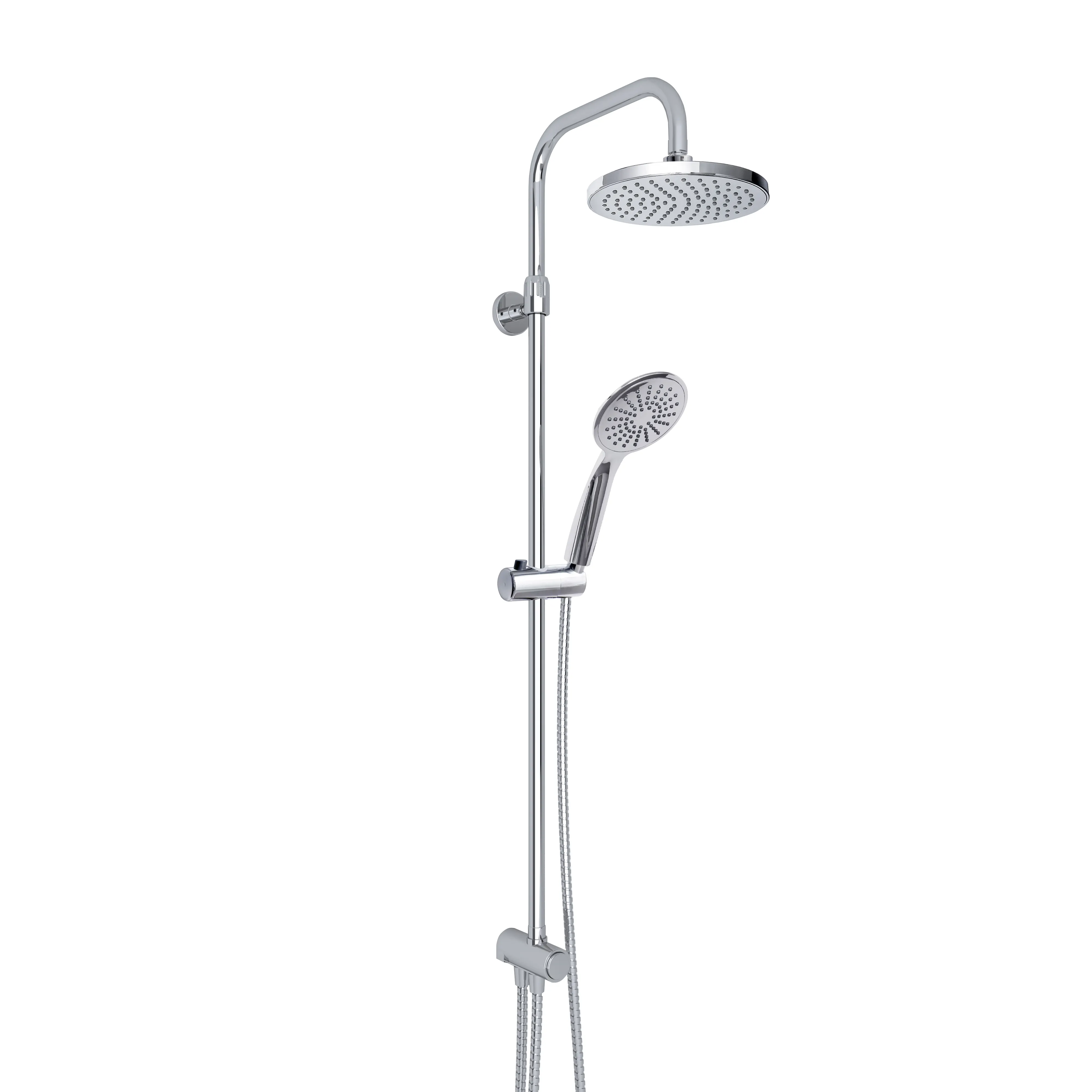 Ceiling Douche Massage Shower Set Shower System Chrome Showerhead Thermostatic Faucet Shower Column Set Colonne De Douche