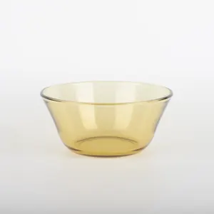 New Arrival Luxury Design Popular Unique Design Solid Colored Hammered Pattern Dessert Glass Fruit Bowl Glass Bowl Set For Sale