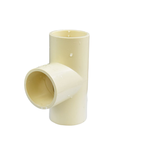 Trung Quốc giá tốt nhất ASTM d2846 tiêu chuẩn cpvc bằng <span class=keywords><strong>TEE</strong></span> cho cấp nước 1/2 ''-2'' phụ kiện đường ống nhựa - Product Image 1