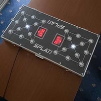 Machine d'arcade de récompense à réflexes ultimes pour 2 joueurs, jeu de réaction d'intérieur, style 'Hire Style', avec fonction 'Chaos Light Strike-a-Light'