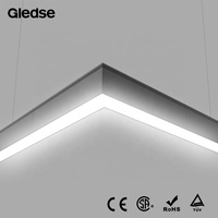 Système d'éclairage linéaire à led encastré