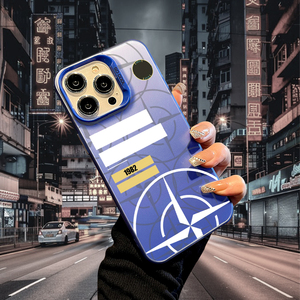 Cover di Lusso per iPhone 17 16 15 14 13 Pro 12 11 Pro <span class=keywords><strong>Xs</strong></span> X XR Max 8 7 SE con Retro Rigido in TPU e Finitura Laser - S476P1 - Product Image 2