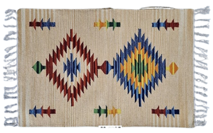 Tapis de sol en coton moderne, magnifiques, faits à la main, lavables en machine, pour la maison et les voyages - Product Image 2