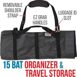 Échantillon gratuit BSCI 15 : Organiseur de rangement pour 15 battes de baseball avec crochets de fixation - Product Image 5