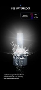 Offre Spéciale 120W LED H4 phares de voiture 10000 LM * 2 accessoire bicolore automatique Compatible avec les lumières LED Civic & Accord H4 H7 H11 - Product Image 5