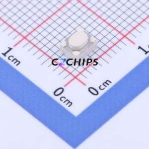 TS-1188U-C Tactile Switch SMD Switch Single Pole Single Throw Oval Button 1.6N Vertical Mount - Product Image 1