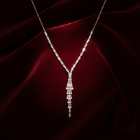 Collier délicat et extravagant, bijoux personnalisés, mode ethnique, long collier blanc avec décoration en zircon, bijoux fins