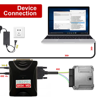 Programmeur ECU Sm2 Pro J2534 Vci Flash 67 en 1 Instrument de diagnostic informatique automobile de banc PCM