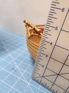 Produit phare : Panier à linge et de rangement en bambou et rotin, tressé à la main, durable, pour la décoration et l'organisation domestique - Product Image 4