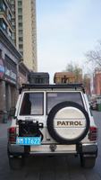 Housse de roue de secours arrière Nissan Patrol Y60 en ABS, accessoire extérieur pour roue