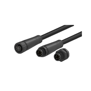 ชุดขั้วต่อ M12กันน้ำ IP68สำหรับไฟกลางแจ้งและซ็อกเก็ตพลังงานแสงอาทิตย์ - Product Image 5