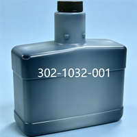 Tinta Negra C 302-1032-001 de 0.75L para Impresora de Inyección de Tinta Continua CIJ Serie CCi3200, Tinta Industrial Profesional para Plásticos Especiales
