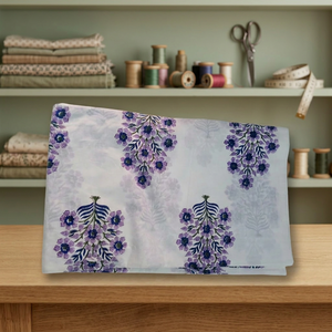Tela de Algodón Ligera con Estampado Artesanal, Ideal para Confección de Vestidos, Cortinas, Pañales y Bolsos para Niñas y Niños, 2026 - Product Image 4
