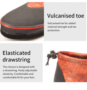 Chaussures de pêche antidérapantes camouflage avec clous sur semelle en feutre, bottes de <span class=keywords><strong>plongée</strong></span> en néoprène, chaussures aquatiques pour <span class=keywords><strong>plongée</strong></span> en eau froide - Product Image 6