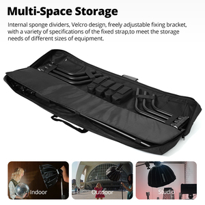 Túi đựng chân máy ảnh, chân máy ba chân, chân máy đa năng Ambitful PB20 135cm 53in, có khóa kéo, dùng cho studio chụp ảnh ngoài trời - Product Image 3