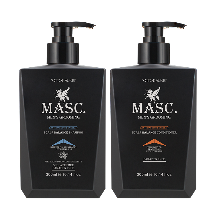 OEM шампунь от перхоти и кондиционер, натуральный растительный экстракт, питательный глубокий очиститель для мужчин, освежающий шампунь от перхоти