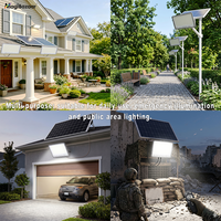 Reflector LED Solar de Aluminio MK60 de 300W IP65 para Emergencias, Áreas Públicas, Exteriores, Camping, Techos, Autocaravanas, con 5 Años de Garantía