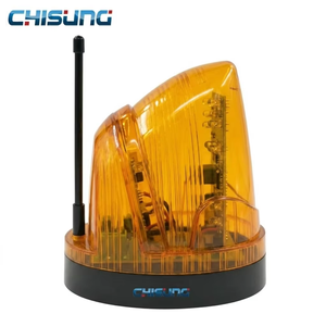 CHISUNG Lampe d'avertissement clignotante LED sans fil <span class=keywords><strong>pour</strong></span> ouvre-porte <span class=keywords><strong>automatique</strong></span> AC/DC 12-265V Lampe d'alarme universelle avec antenne - Product Image 5