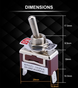 Mini Momentary Chuyển Đổi Chuyển 3 Cực Đôi Ném Chuyển Đổi - Product Image 3