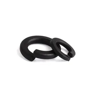 Standard DIN 127 Black Spring Lock Washers with competitive price