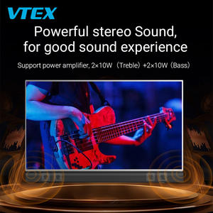 Téléviseur intelligent avec barre de son intégrée de 50 pouces, haut-parleur puissant de 40 W, Android WebOS 3.0, écran IPS BOE, <span class=keywords><strong>camping</strong></span>-<span class=keywords><strong>car</strong></span>, caravane, voiture, DC 12V, téléviseur intelligent - Product Image 2