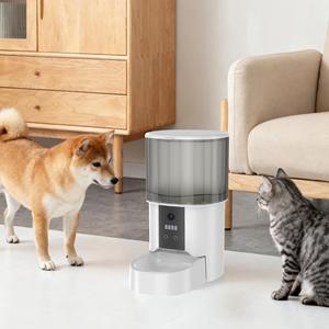 Comedero Automático Eléctrico para Gatos con Cámara, Dispensador de Comida Inteligente con Temporizador para Dos Mascotas, 4L, con Control por Aplicación para Alimentación Remota - Product Image 1