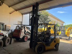 For Counterbalance Forklift 3 Ton Diesel Manual Operation Indoor Use Manufacturing Plant <b>Used</b> Fwd Drive AWD 1 Year Warranty - Product Image 4