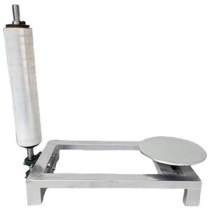 Machine d'emballage manuelle verticale pour palettes, cartons, boîtes en bois, boîtes en mousse, coffres métalliques et palettes en film étirable - Product Image 4
