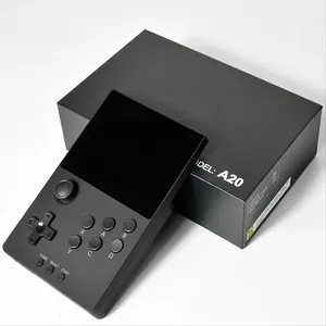 Consola de juegos portátil de bolsillo clásica A20, 3,5 pulgadas, IPS, HD, Chip S905D3, Original