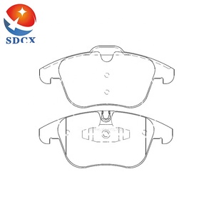 Sdcx d1869 Auto Phụ tùng xe hơi không amiăng đĩa Aramid sợi gốm phanh Kit OEM nhà sản xuất tại Trung Quốc - Product Image 2