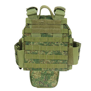 Chaleco Táctico de Camuflaje ARTEX, Chaleco Modular con Correas Desmontables y Sistema de Cinturón con Bolsa para Cargadores - Product Image 6