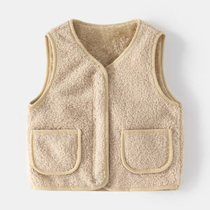 <span class=keywords><strong>Gilet</strong></span> d'hiver chaud et résistant au froid pour enfants, nouveau <span class=keywords><strong>gilet</strong></span> en peluche monochrome <span class=keywords><strong>sans</strong></span> <span class=keywords><strong>capuche</strong></span>, <span class=keywords><strong>gilet</strong></span> décontracté à la mode pour enfants - Product Image 5