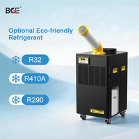 Climatiseur industriel vertical BGE 13000 BTU à flux d'air réglable avec compresseur