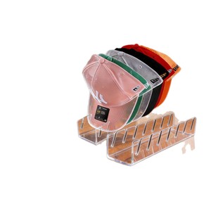 Soporte de acrílico Jingfeng para gorras de béisbol, expositor transparente para uso doméstico o en tiendas. - Product Image 1