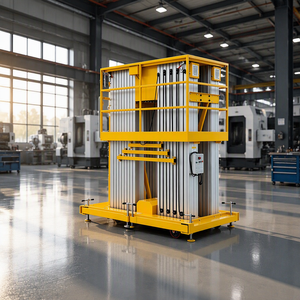 Plateforme élévatrice en aluminium à six mâts avec une hauteur de travail de 18m à 22m pour centre d'exposition - Prix usine - Product Image 4