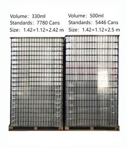 Penjualan terlaris 330ml tangki logam standar kaleng aluminium kustom untuk pengemasan tahan lama dan serbaguna - Product Image 5