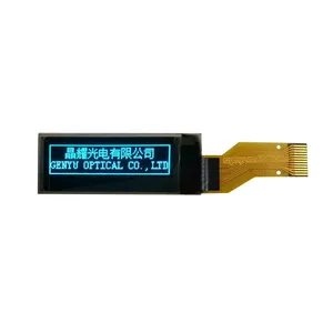 Azul de 0.91 polegadas OLED com Paralelo De Solda 3- 4-wire SPI relógio swatch assistindo I2C thin film luz oled lcd de tamanho personalizado 15pin
