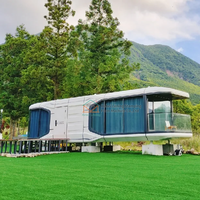 Maison préfabriquée mobile Capsule Hotel Modern Capsule House 3 Bedroom Luxury Smart Mobile Capsule