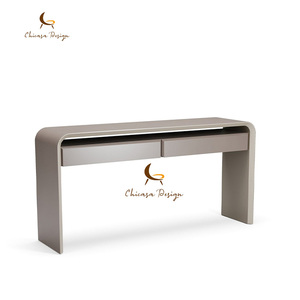 Muebles Modernos de Lujo Italianos para Sala de Estar, Mesa Consola de Metal Dorado, Mesas de Luz para Uso en Casa o Villa - Product Image 2