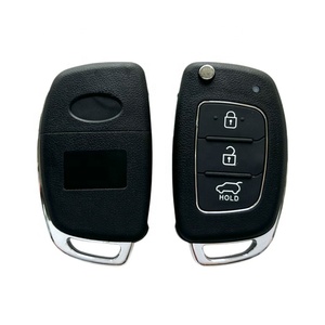 Chất Lượng Tốt Thay Thế Gấp Lật Vỏ Chìa Khóa 3 Nút Chìa Khóa Xe Trường Hợp Bìa Cho H-Yundai - Product Image 1