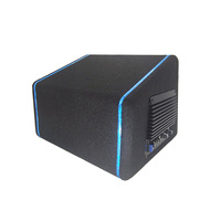 Caisson de basses de voiture de 10 pouces d'usine OEM avec gamme complète de 120W et amplificateur de basses puissant Haut-parleurs de voiture à son actif et caisson de basses